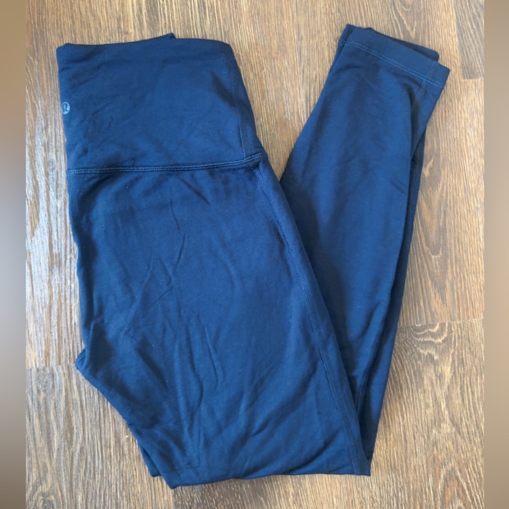Lululemon High-Rise Navy Leggings